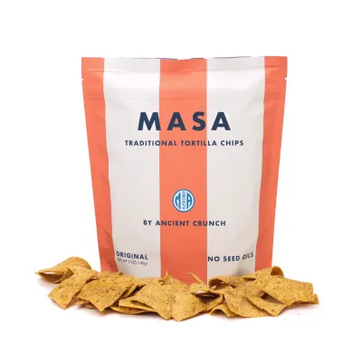 Traditional Tortilla Chips, MASA- 5oz 