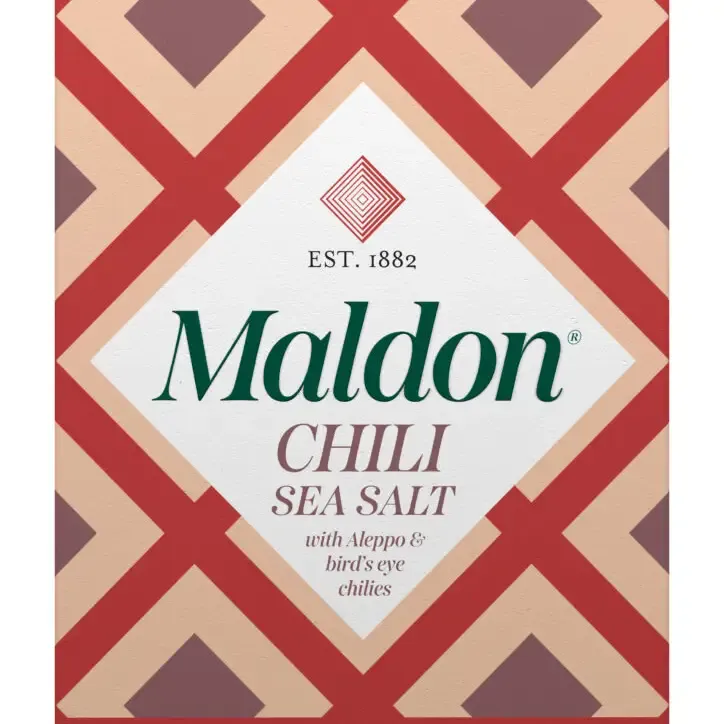 Chili Sea Salt, Maldon-100g