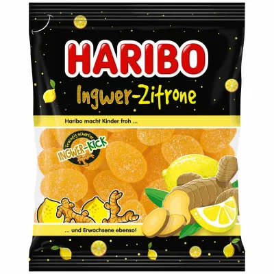Ginger-Lemon Haribo (Germany)-160g 