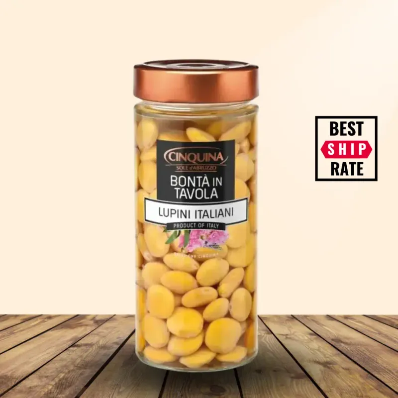 Lupini Beans, Cinquina- 18.34oz (580gr)