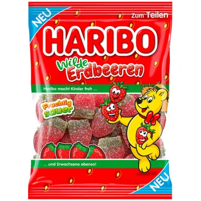 Wilde Erdbeeren Haribo (Germany)-175g