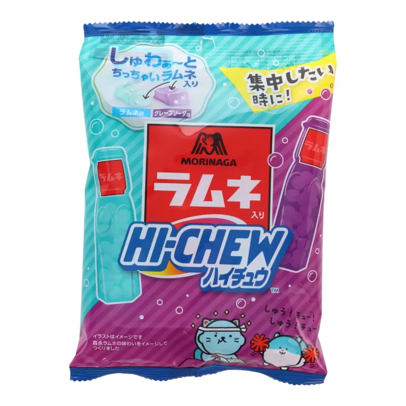 Soda &amp; Grape Hi-Chew (Japan)-68g