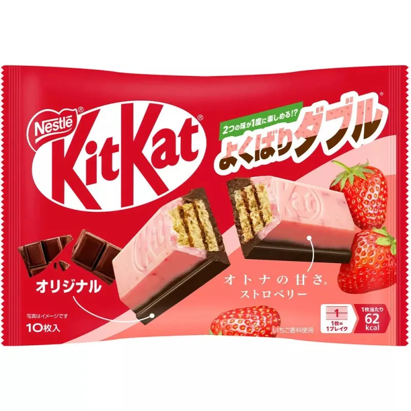 Double Strawberry &amp; Chocolate Kitkat (Japan)