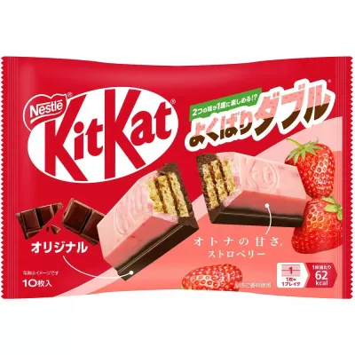 Double Strawberry &amp; Chocolate Kitkat (Japan)