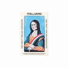(Mona Lisa) I Am Italiano, Organic Milk &amp; Coffee-50g