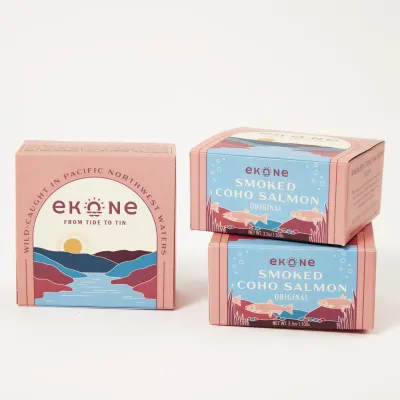 Smoked Coho Salmon, Ekone- 3.5oz