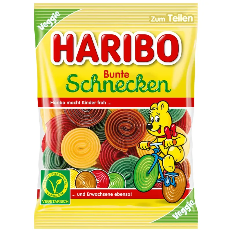 Bunte Schnecken, Haribo-160g