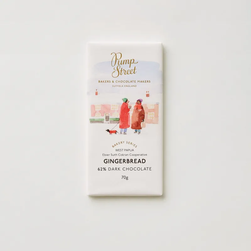 Gingerbread (62%), Pump Street- 70g