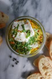 Provençal Marinated Laura Chenel Chèvre in Olive Oil