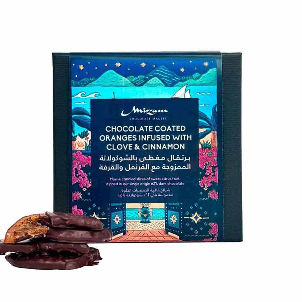 Chocolate Coated Oranges w/ Clove &amp; Cinnamon-200g