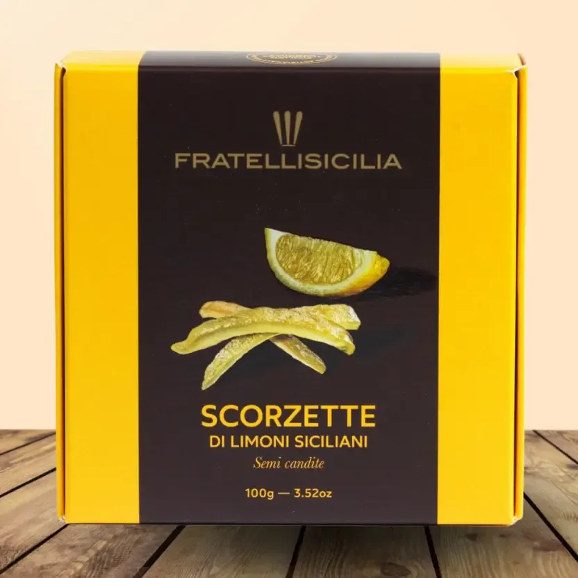 Sicilia Lemon Peels, Fratelli- 5.82oz