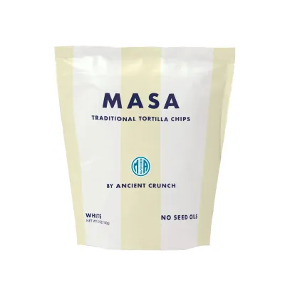 White Corn Tortilla Chips, MASA-5oz