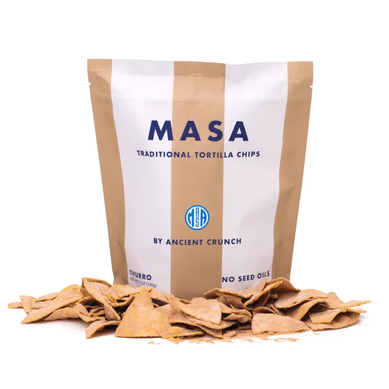 Churro Tortilla Chips, MASA-5oz