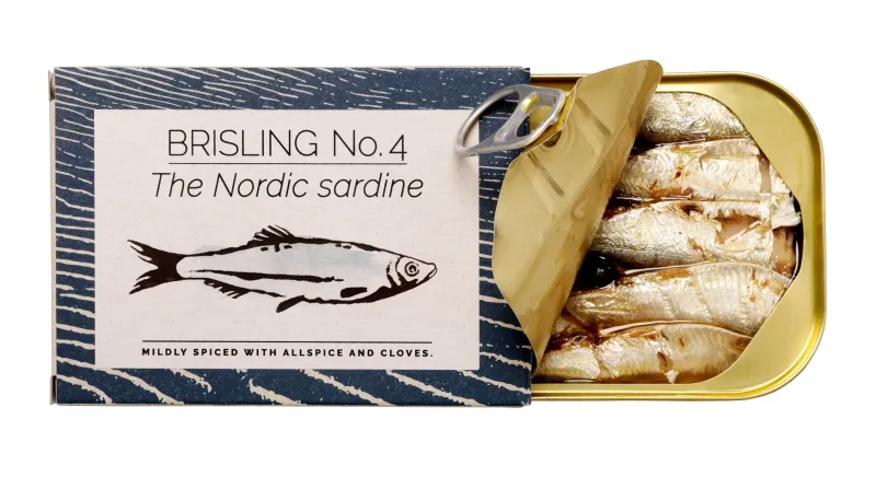The Nordic Sardine No. 4, w/Allspice &amp; Clove, Fangst-100g