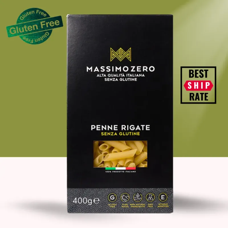Penne Rigate (Gluten Free), Massimo Zero -400g