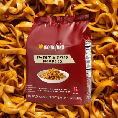 Sweet and Spicy Noodles, Momofuku-5pk
