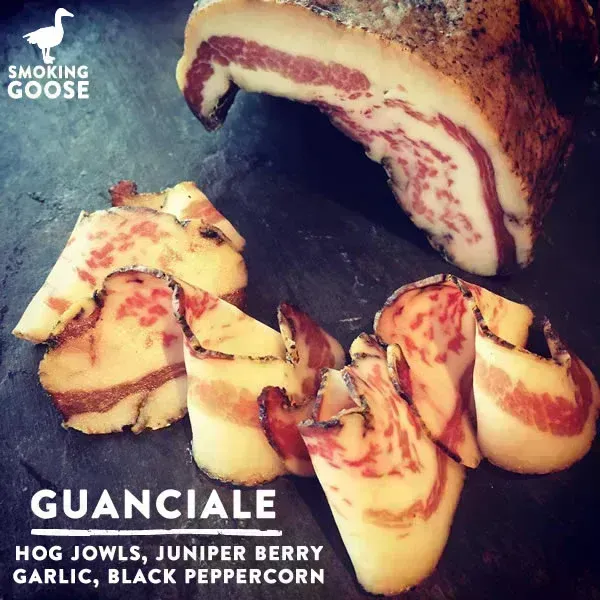 Guanciale, Smoking Goose-1 jowl
