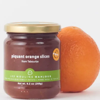 Piquant Orange Slice Marmalade (Organic) Moulin Mahjoub