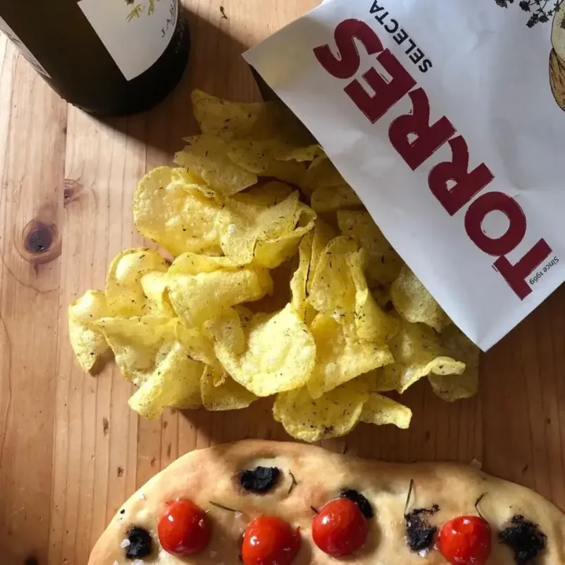 Iberian Ham Potato Chips, Torres-150g