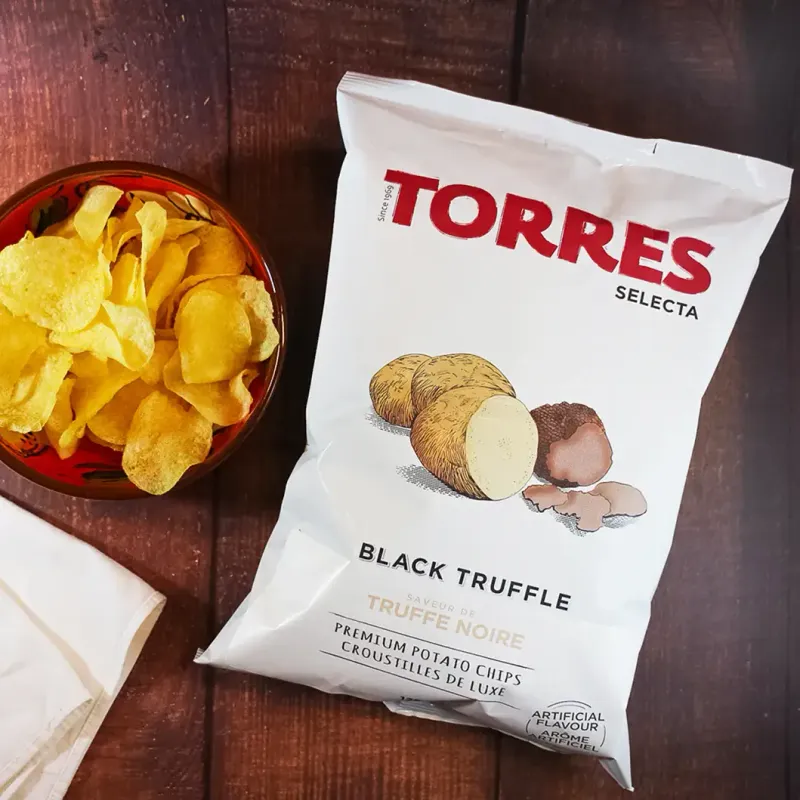 Black Truffle Potato Chips, Torres-150g