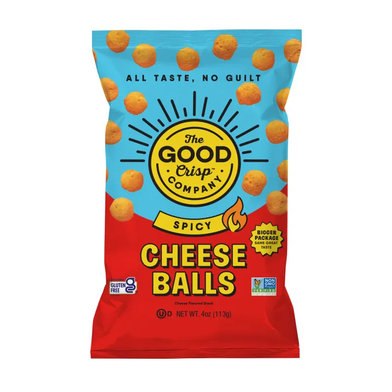 Spicy Cheese Balls, The Good Crisp Co