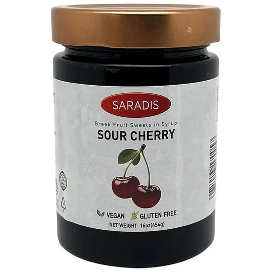 Sour Cherry Preserves, Saradis, 1#