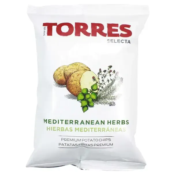 Mediterranean Herb Potato Chips, Torres-150g