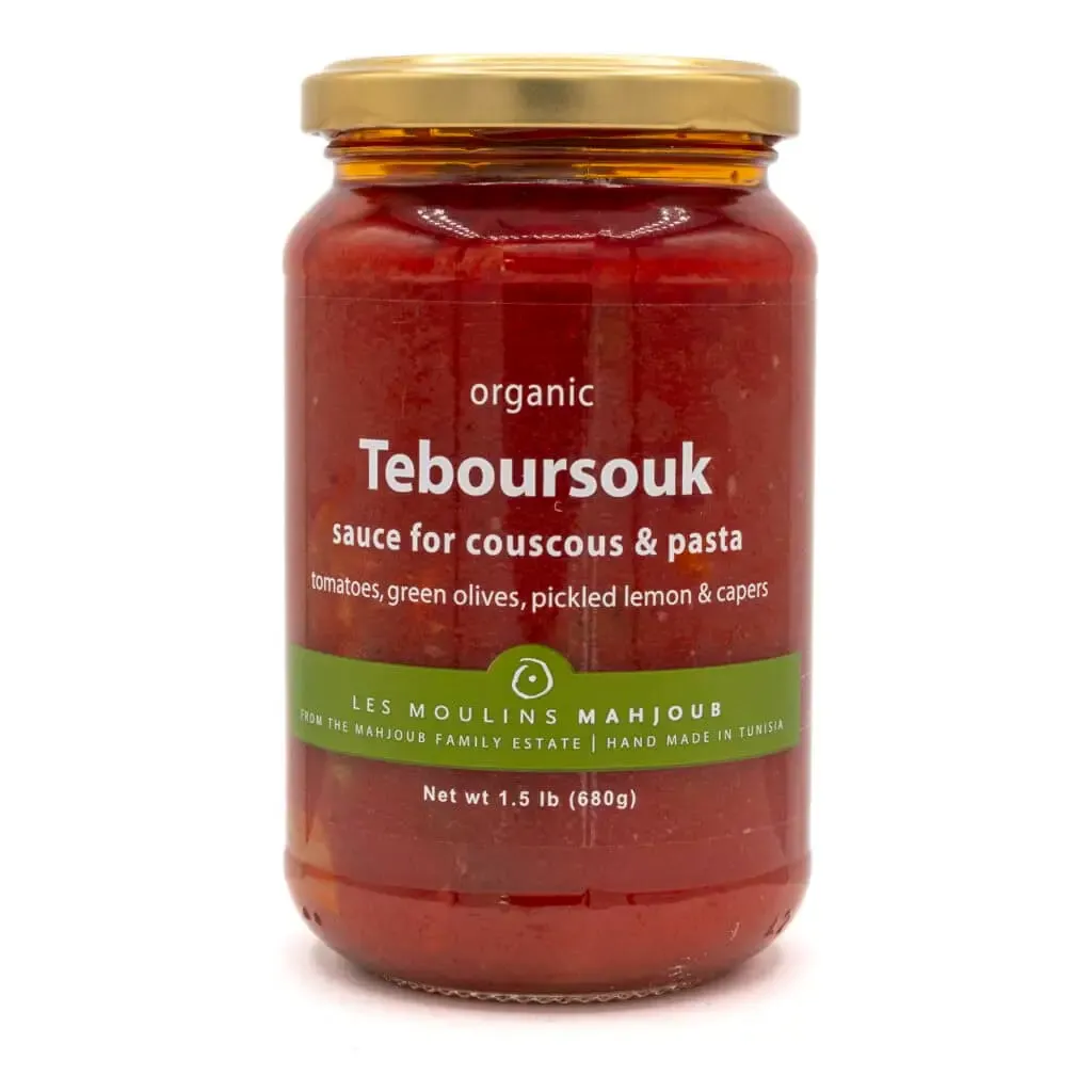 Teboursouk Sauce (Organic), Moulin Mahjoub-680g