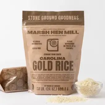 Carolina Gold Rice,  Marsh Hen Mill- 1.5 lb