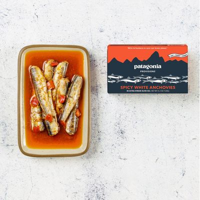 Spicy White Anchovies, Patagonia Provisions -4.2oz