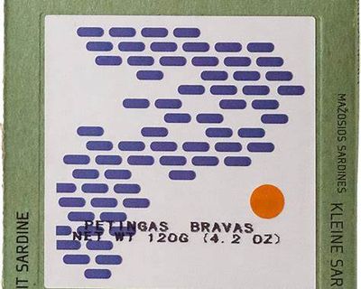 Small Sardines "Brava" Sauce, ABC+ -120g