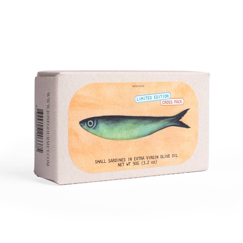Small Sardines in EVOO Crosspack (Limited Edition), Jose Gourmet -90g