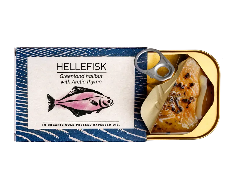  Greenland Halibut with Arctic Thyme, Fangst -110g