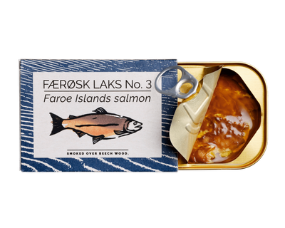Faroe Islands Salmon Smoked Over Beech Wood, Fangst- 110g