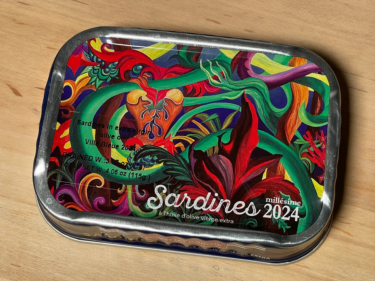 Sardines Brest 2024 Collectors Tin, Les Mouettes d'Arvor -115g