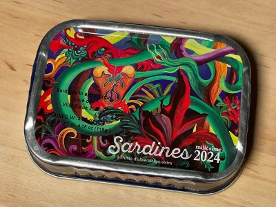 Sardines Brest 2024 Collectors Tin, Les Mouettes d'Arvor -115g