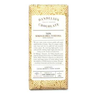 Kokoa Kamili Tanzania 70%, Dandelion- 56g