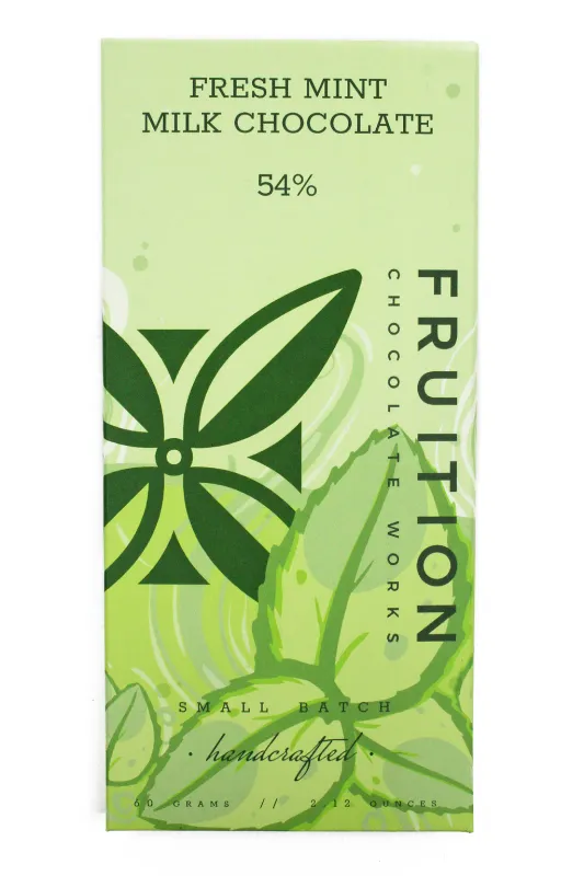 Mint Milk Chocolate (Limited Edition), Fruition -2.12oz 