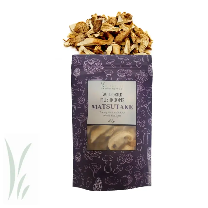 Dried Wild Matsutake Mushrooms - 20 g