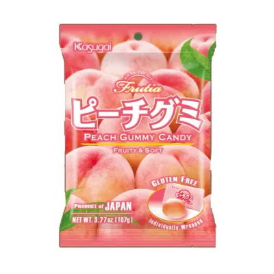 Kasugai Gummy Peach (Japan)- 107g