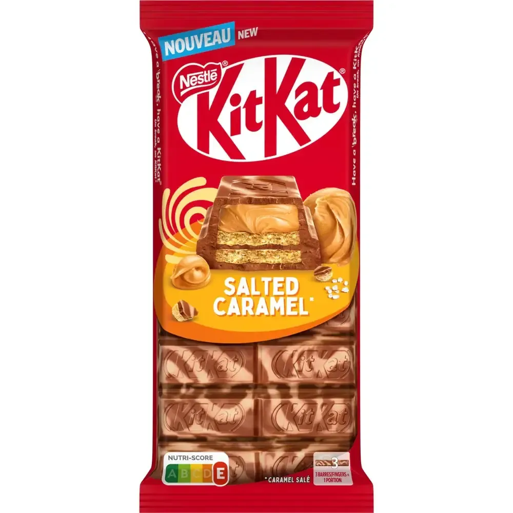 Kit Kat Salted Caramel  (UK), 99g