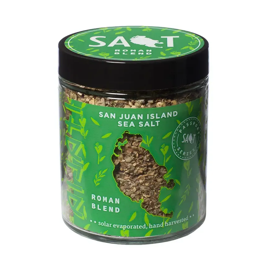 Roman Seasoning Blend, San Juan Island Sea Salt