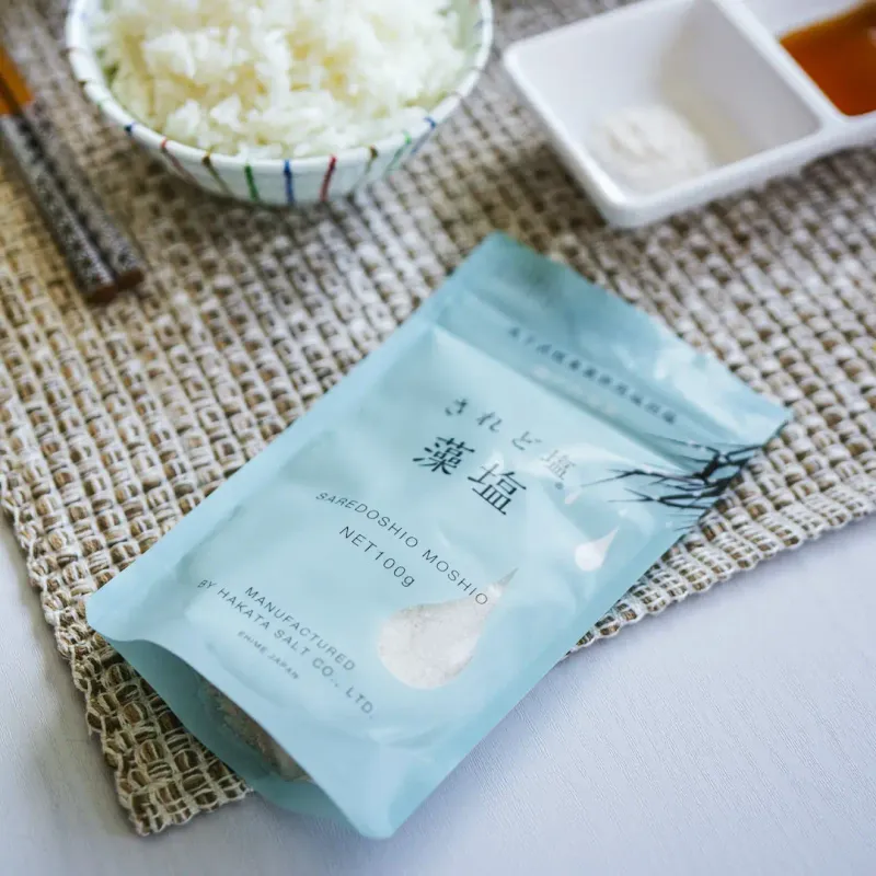 Moshio 'Saredoshio' (Japanese Seaweed Salt)-3.52oz