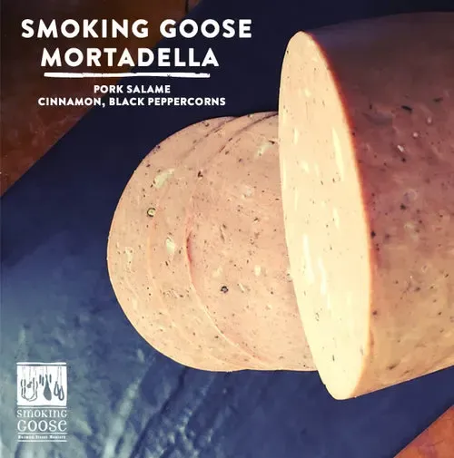 Mortadella, Smoking Goose- 8oz