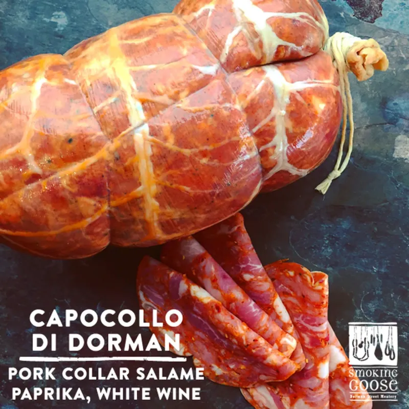 Capocolla Di Dorman Salame, Smoking Goose-8oz