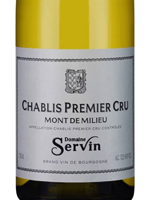 Domaine Servin Chablis 1er Cru Mont de Milieu 2023
