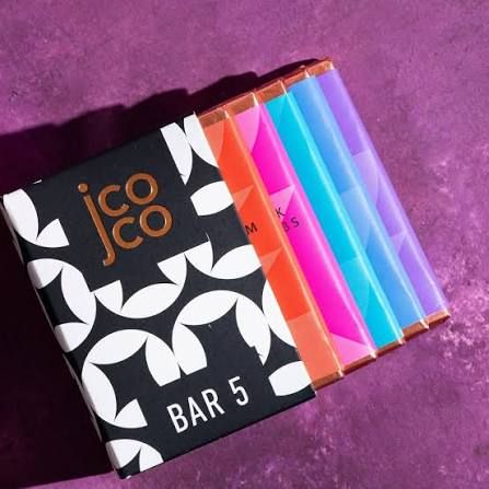 Jcoco 5 Bar Chocolate Collection