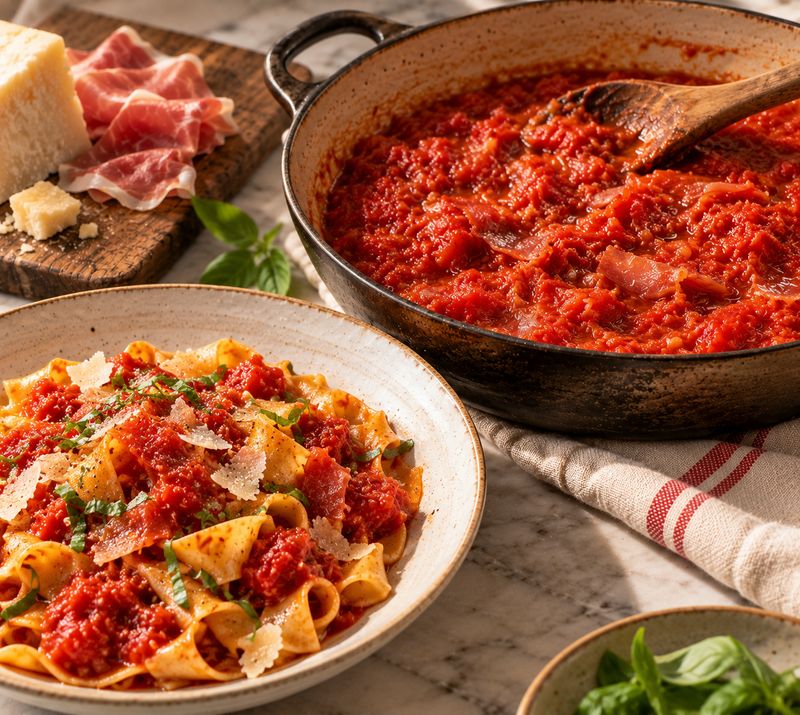 Filetto Di Pomodoro Con Prosciutto, FS- 16oz