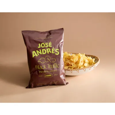 Black Truffle Potato Chips, José Andrés- 5.29 oz