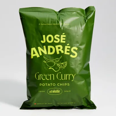 Green Curry Potato Chips, José Andrés- 5.29 oz